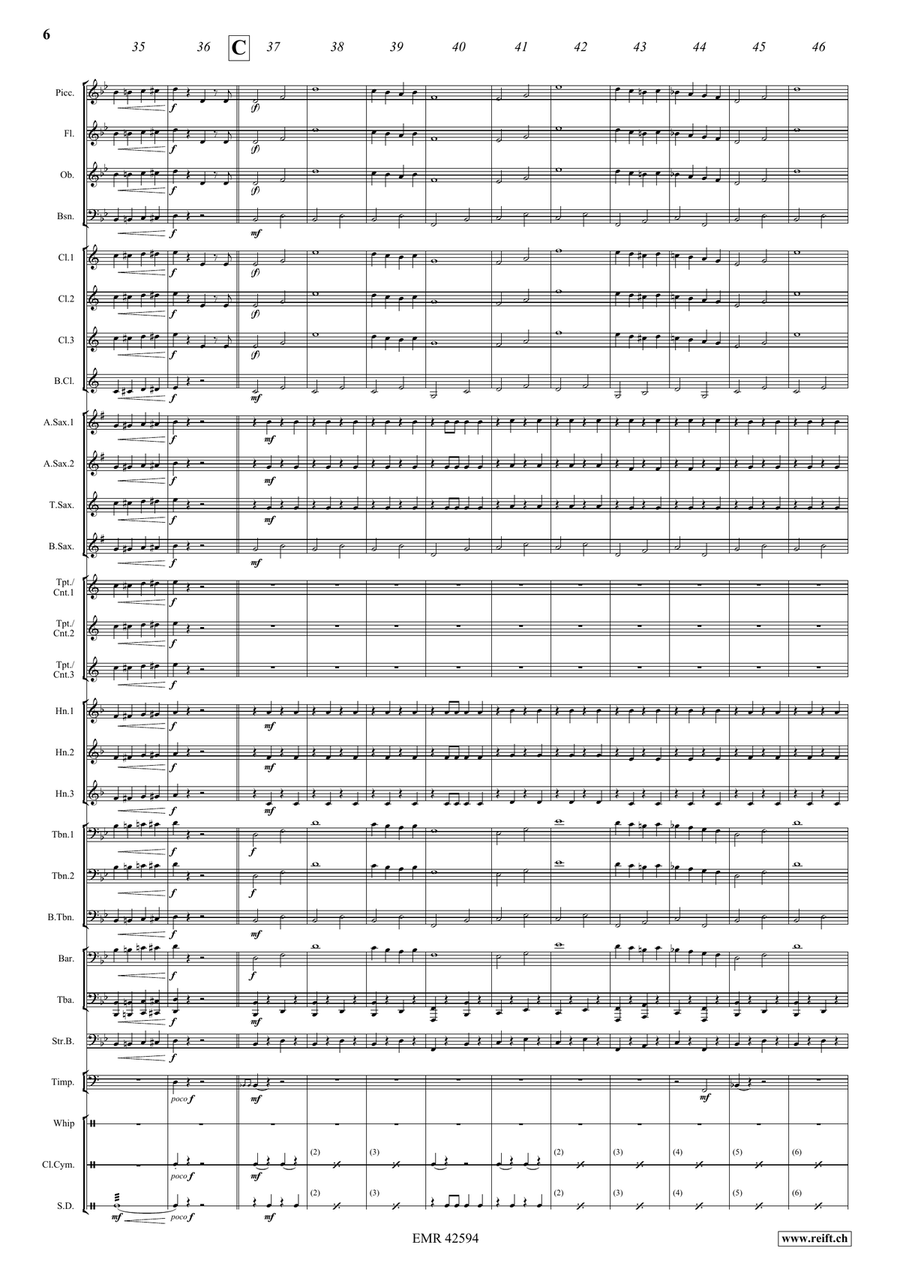 Zirkus Zirkus Concert Band scores gallery preview page 7