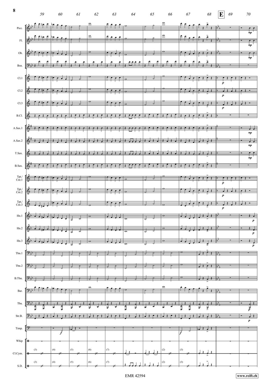 Zirkus Zirkus Concert Band scores gallery preview page 9