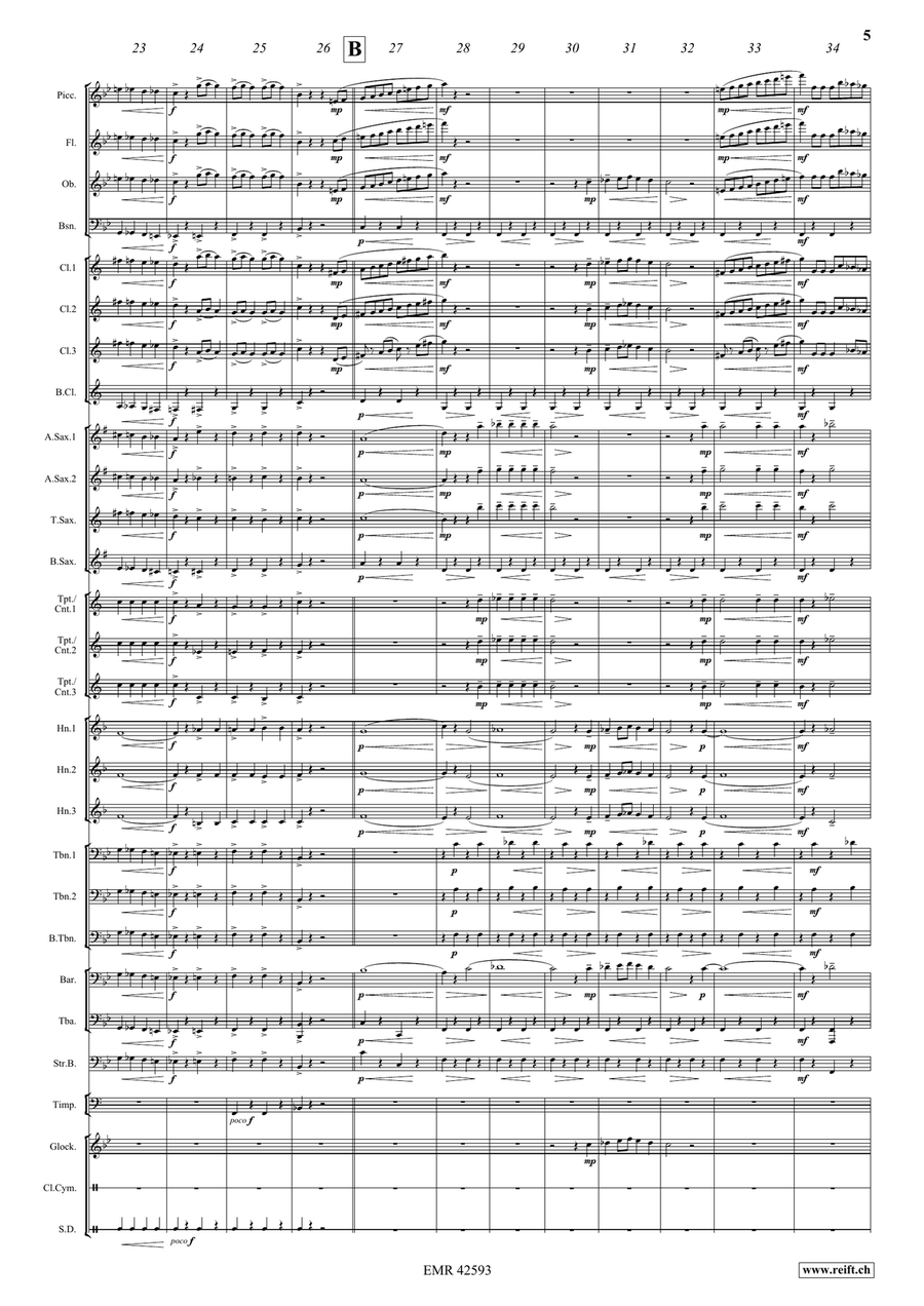 Talmi Talmi Concert Band scores gallery preview page 6
