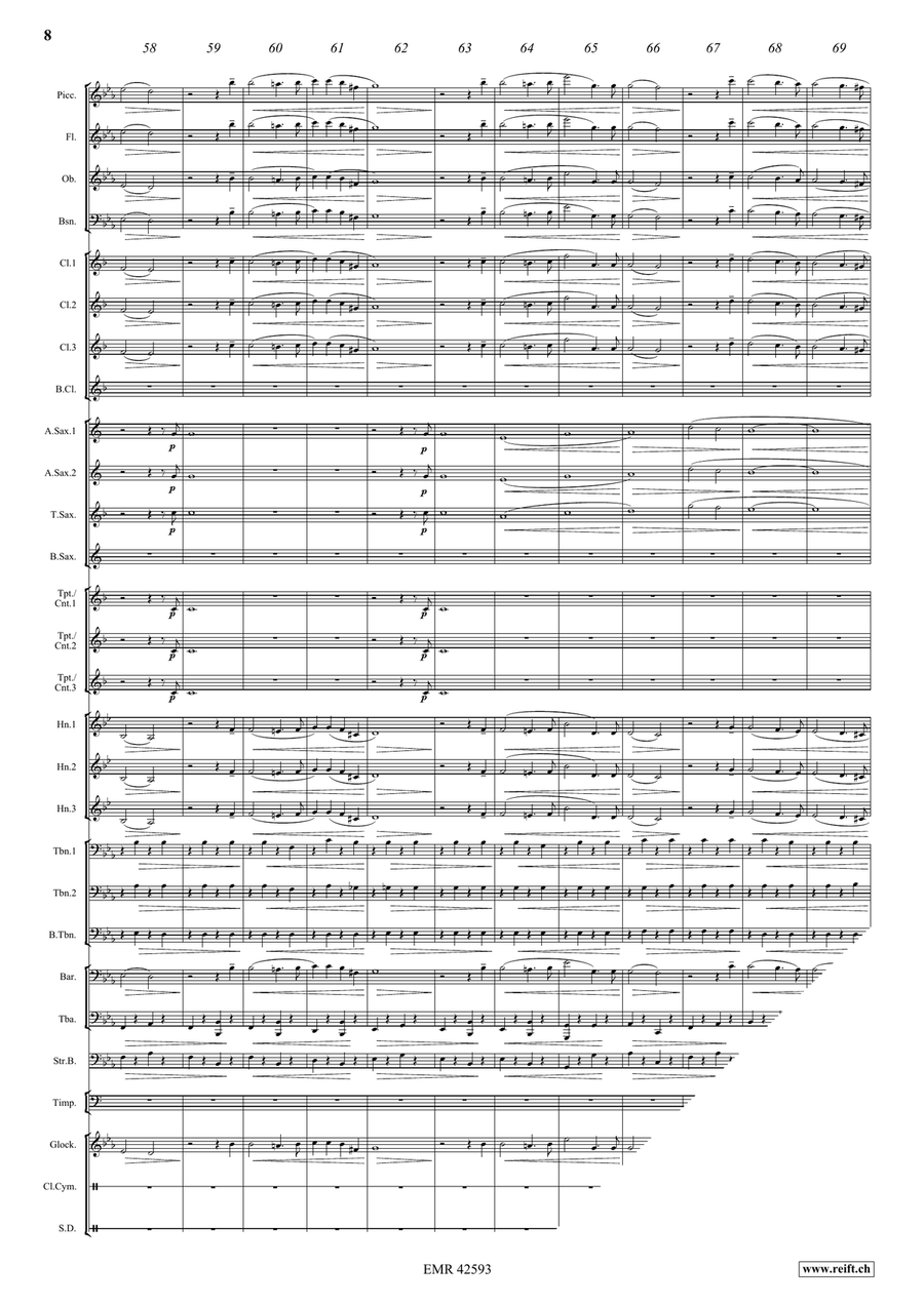 Talmi Talmi Concert Band scores gallery preview page 9