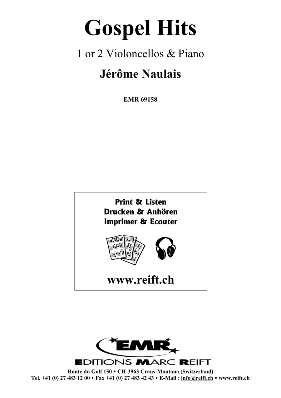 Gospel Hits Gospel Hits Cello scores gallery preview page 2