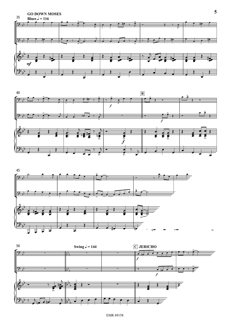 Gospel Hits Gospel Hits Cello scores gallery preview page 5