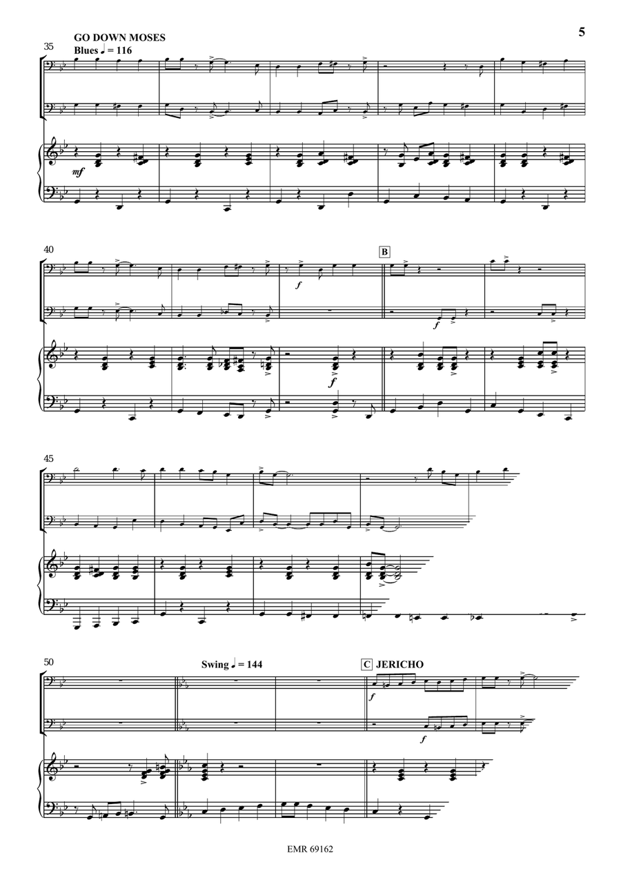 Gospel Hits Gospel Hits Trombone scores gallery preview page 5