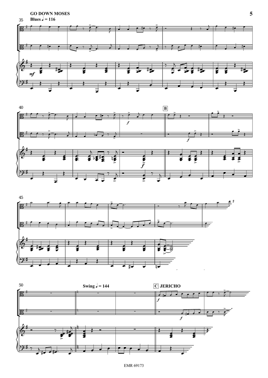 Gospel Hits Gospel Hits Viola scores gallery preview page 5