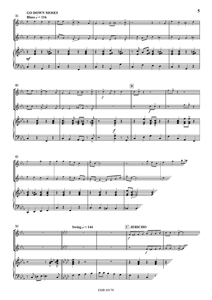 Gospel Hits Gospel Hits Piano Accompaniment scores gallery preview page 5