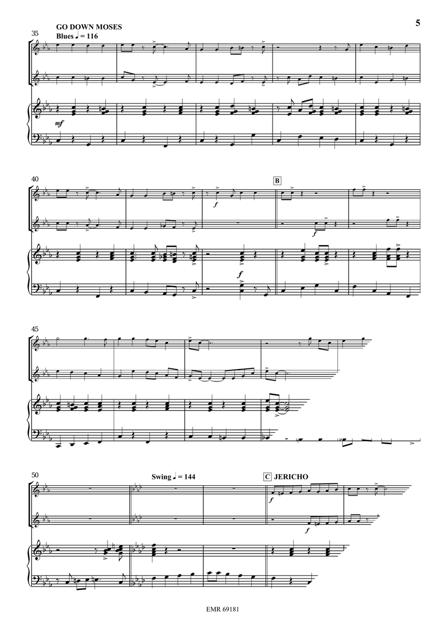 Gospel Hits Gospel Hits Tenor Recorder scores gallery preview page 5
