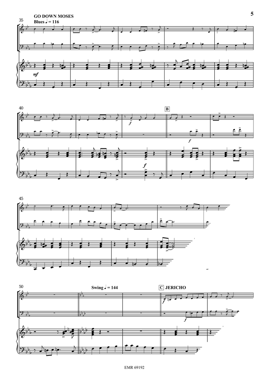 Gospel Hits Gospel Hits Horn scores gallery preview page 5