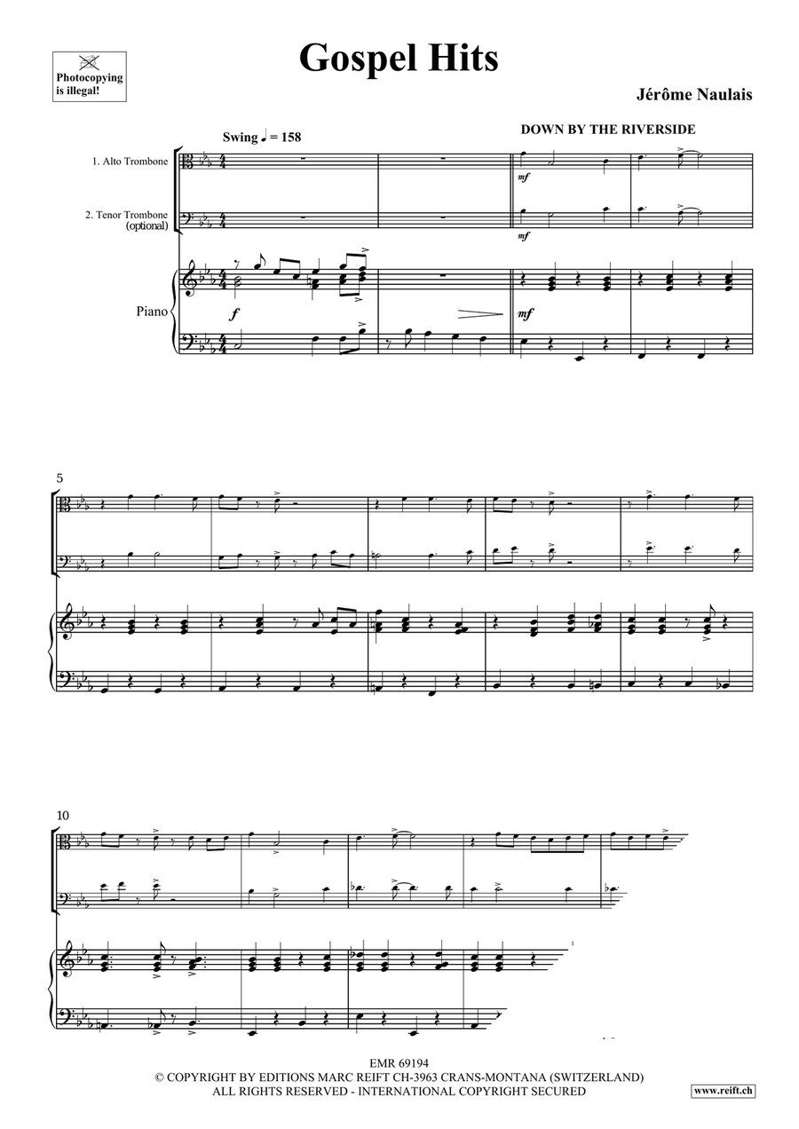 Gospel Hits Gospel Hits Piano Accompaniment scores gallery preview page 4