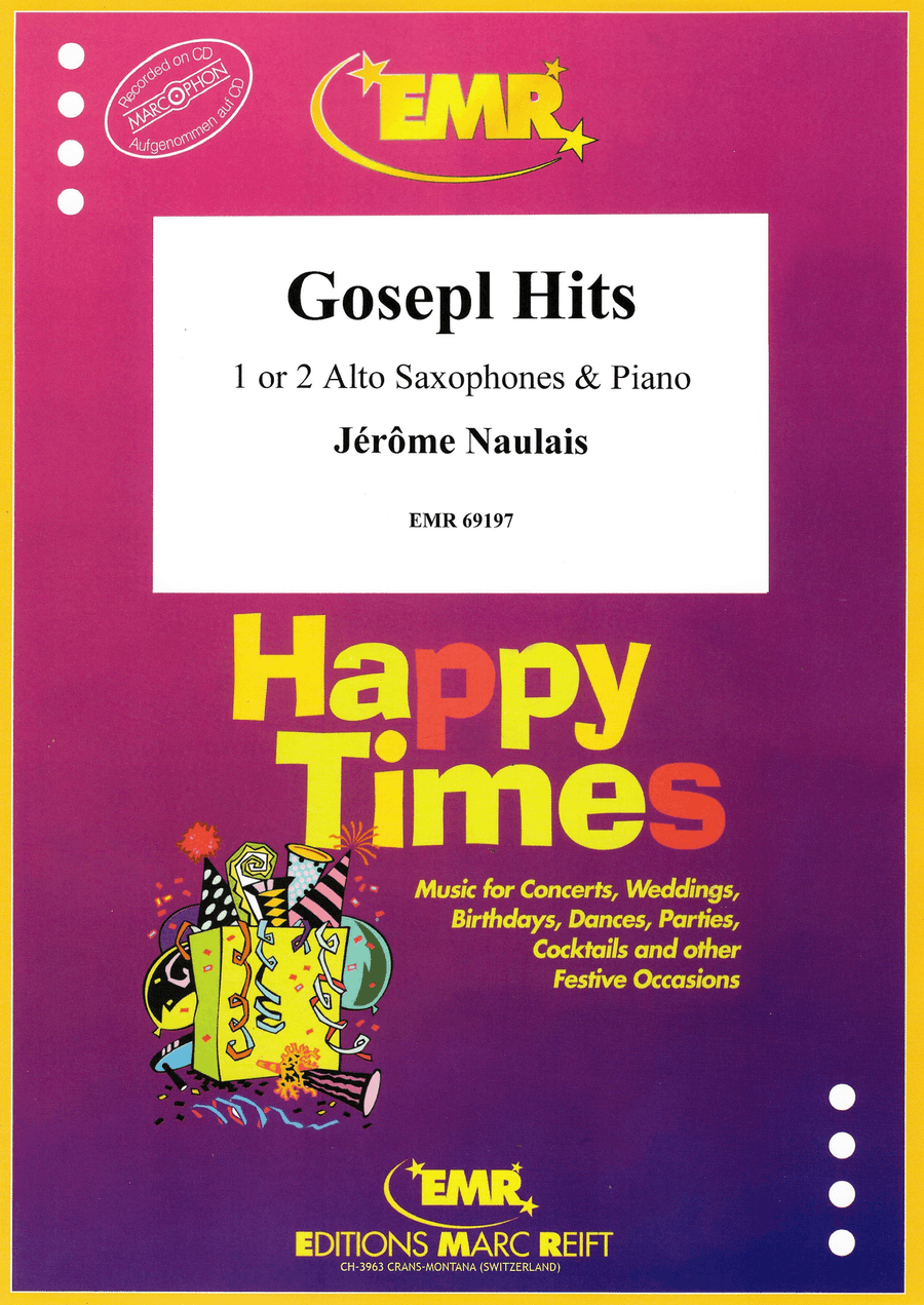 Gospel Hits Gospel Hits Alto Saxophone scores gallery preview page 1
