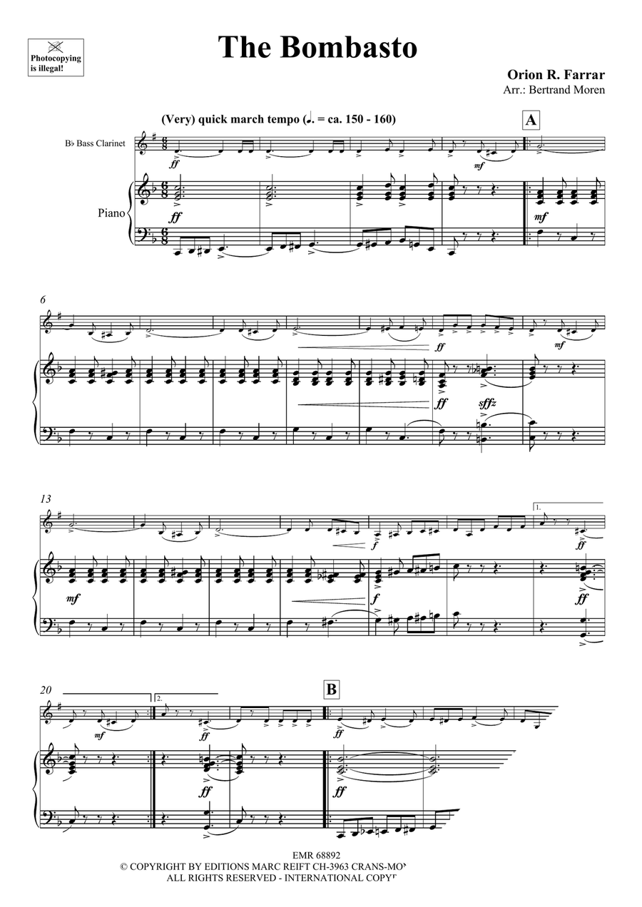 The Bombasto The Bombasto Bass Clarinet scores gallery preview page 4