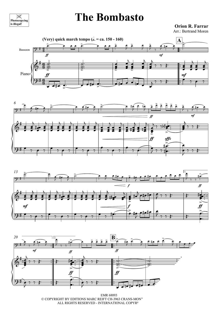 The Bombasto The Bombasto Bassoon Solo scores gallery preview page 4