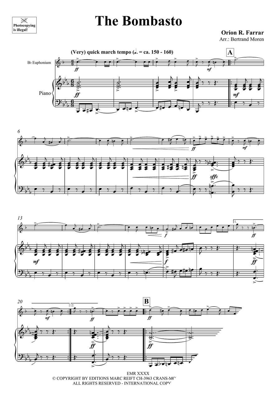 The Bombasto The Bombasto Euphonium scores gallery preview page 4