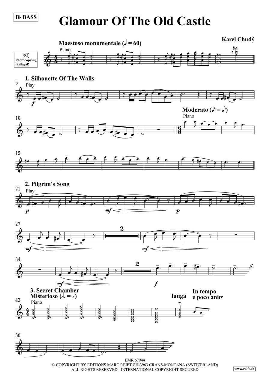 Glamour Of The Old Castle Voice Solo scores gallery preview page 4