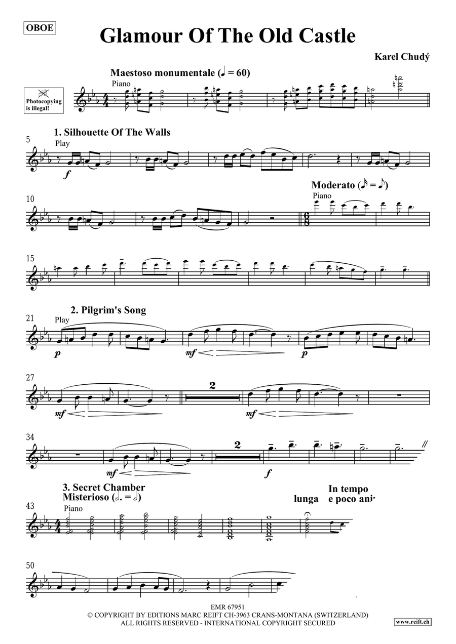 Glamour Of The Old Castle Piano Accompaniment scores gallery preview page 4