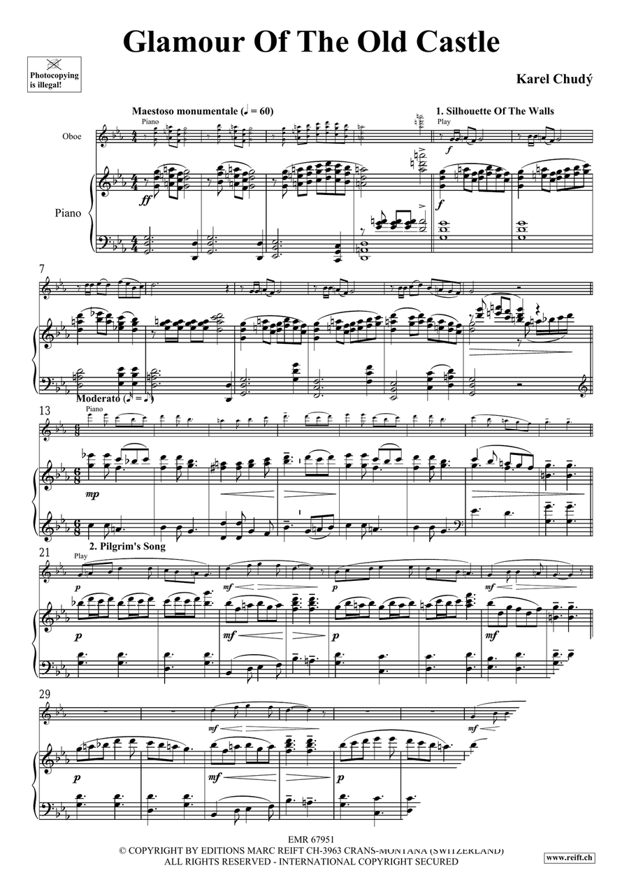 Glamour Of The Old Castle Piano Accompaniment scores gallery preview page 5