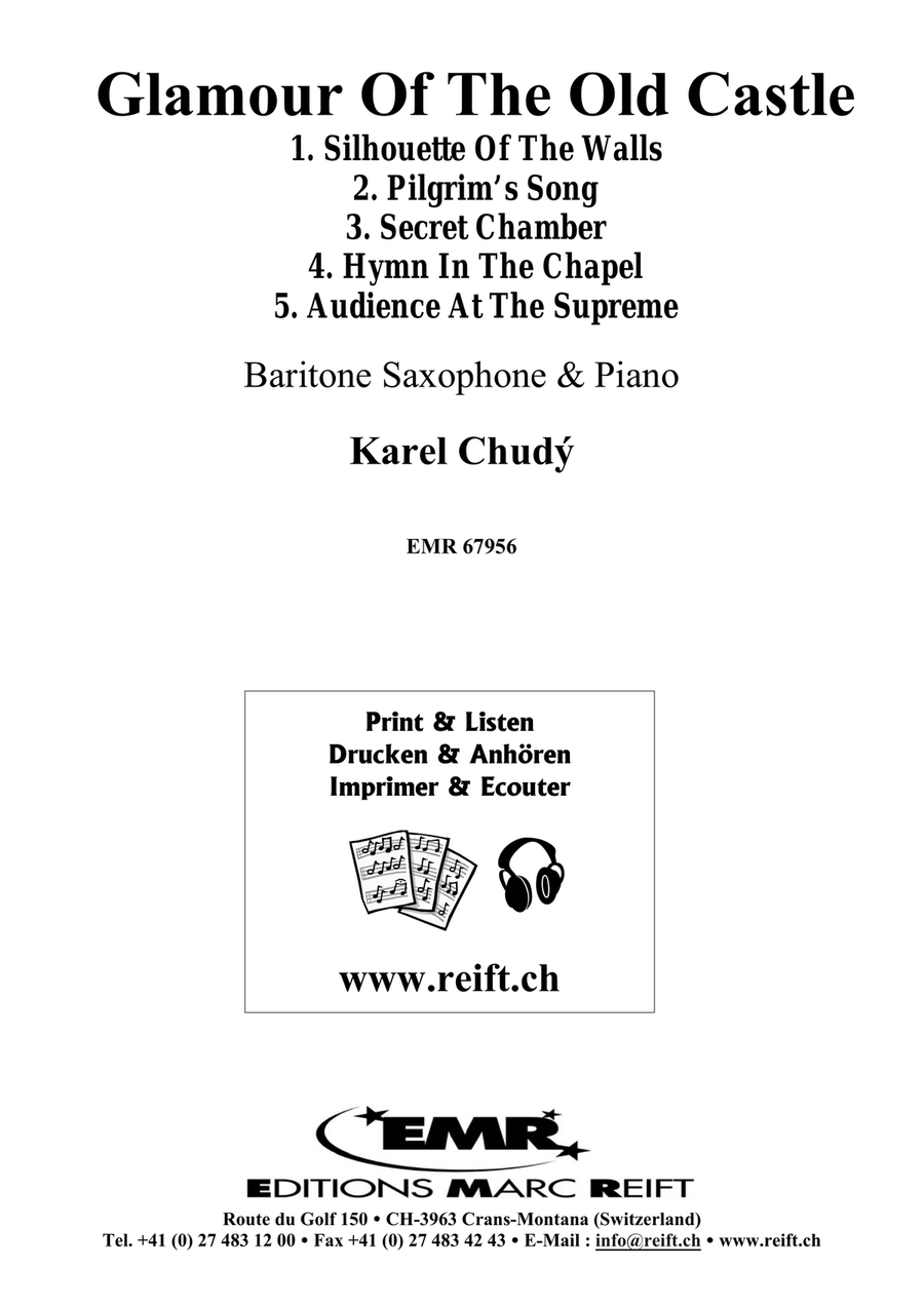 Glamour Of The Old Castle Baritone Saxophone scores gallery preview page 2