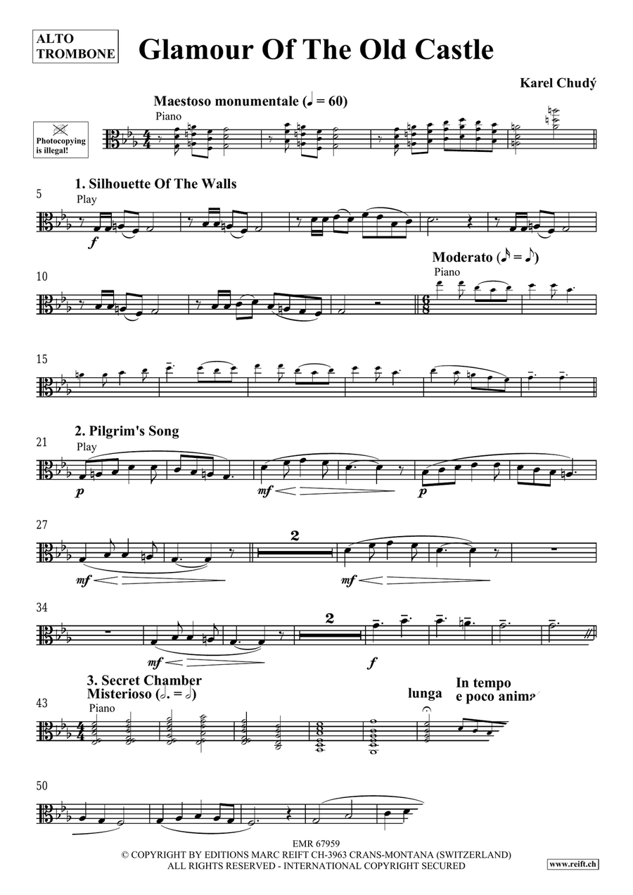 Glamour Of The Old Castle Piano Accompaniment scores gallery preview page 4