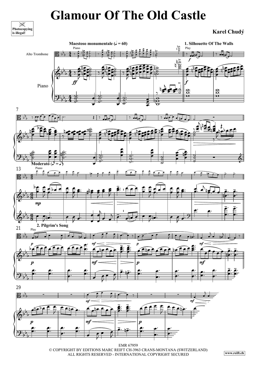 Glamour Of The Old Castle Piano Accompaniment scores gallery preview page 5