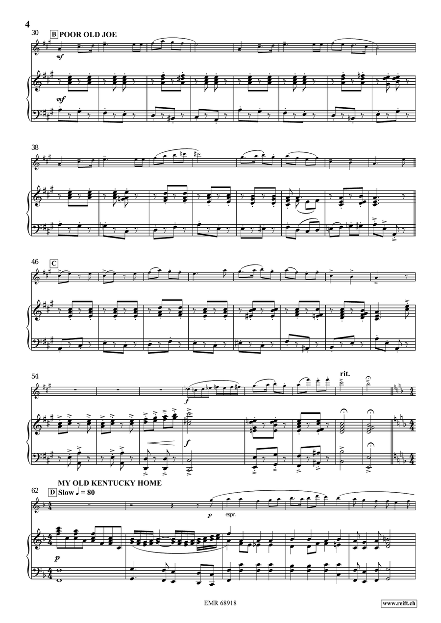 Stephen Foster Medley Stephen Foster Medley Piccolo scores gallery preview page 5
