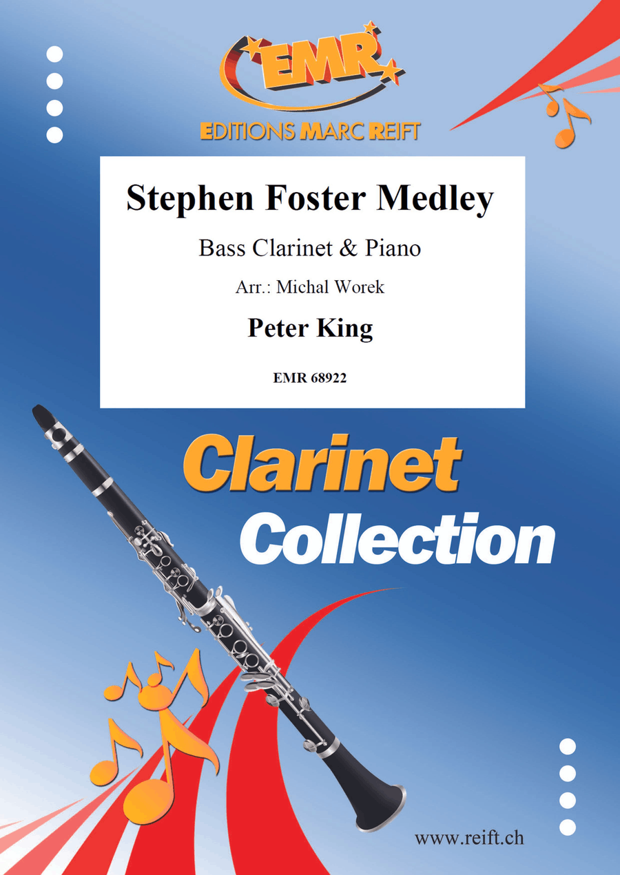 Stephen Foster Medley Stephen Foster Medley Bass Clarinet scores gallery preview page 1