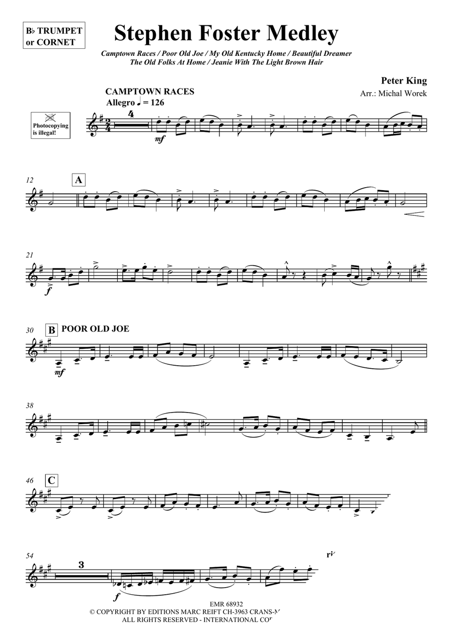 Stephen Foster Medley Stephen Foster Medley Cornet scores gallery preview page 3