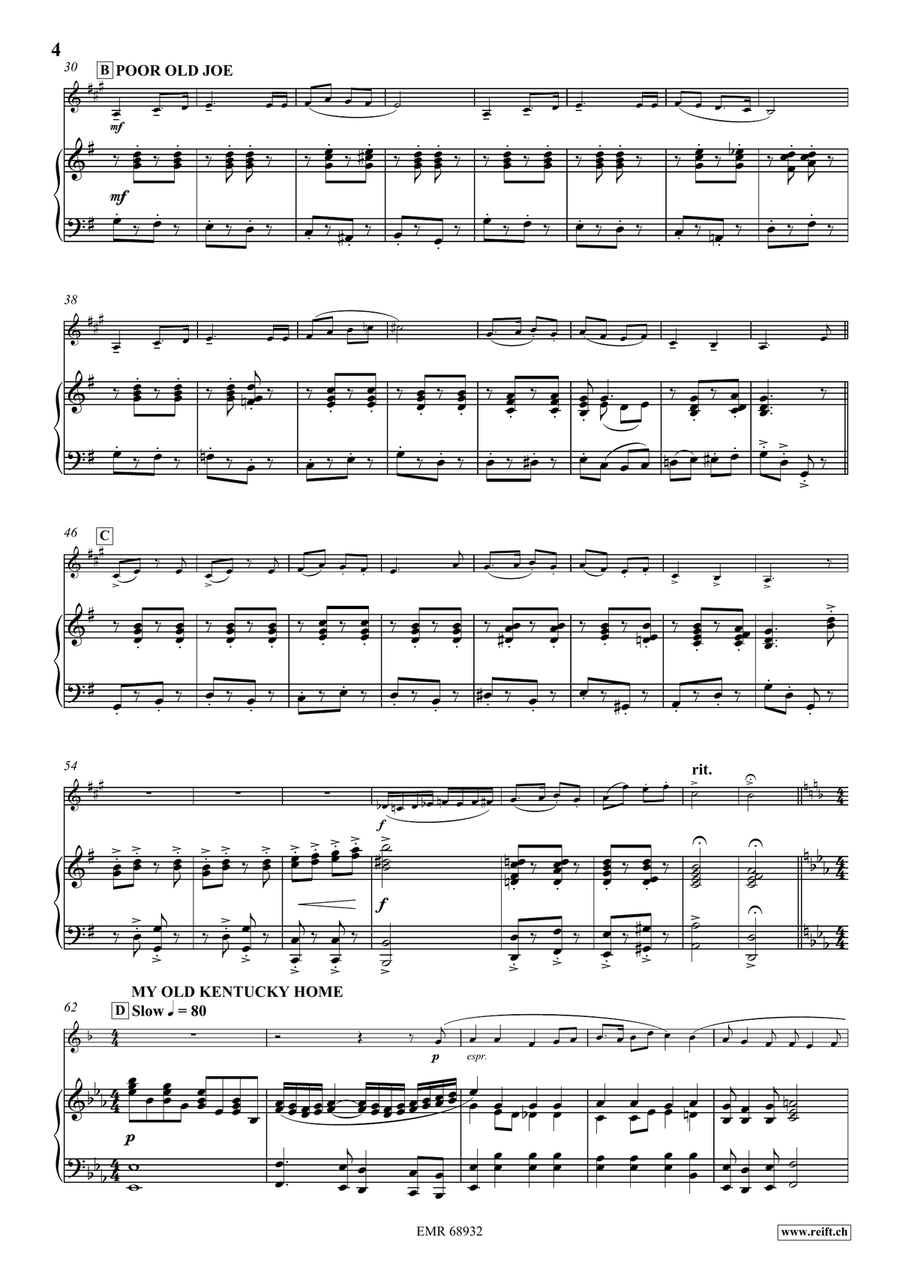 Stephen Foster Medley Stephen Foster Medley Cornet scores gallery preview page 5