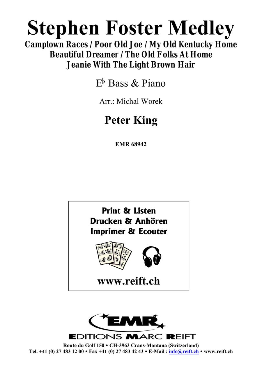 Stephen Foster Medley Stephen Foster Medley Voice Solo scores gallery preview page 2