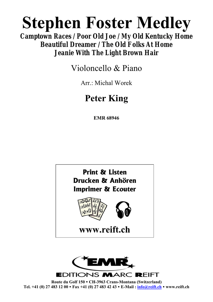 Stephen Foster Medley Stephen Foster Medley Piano Accompaniment scores gallery preview page 2