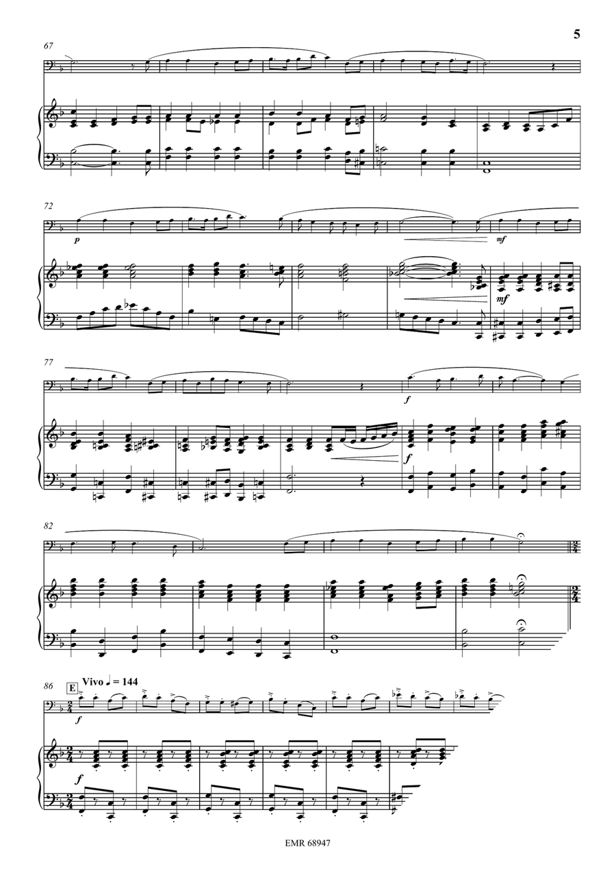 Stephen Foster Medley Stephen Foster Medley Double Bass scores gallery preview page 6