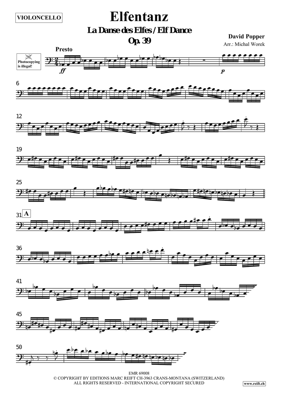 Elfentanz Elfentanz Piano Accompaniment scores gallery preview page 3