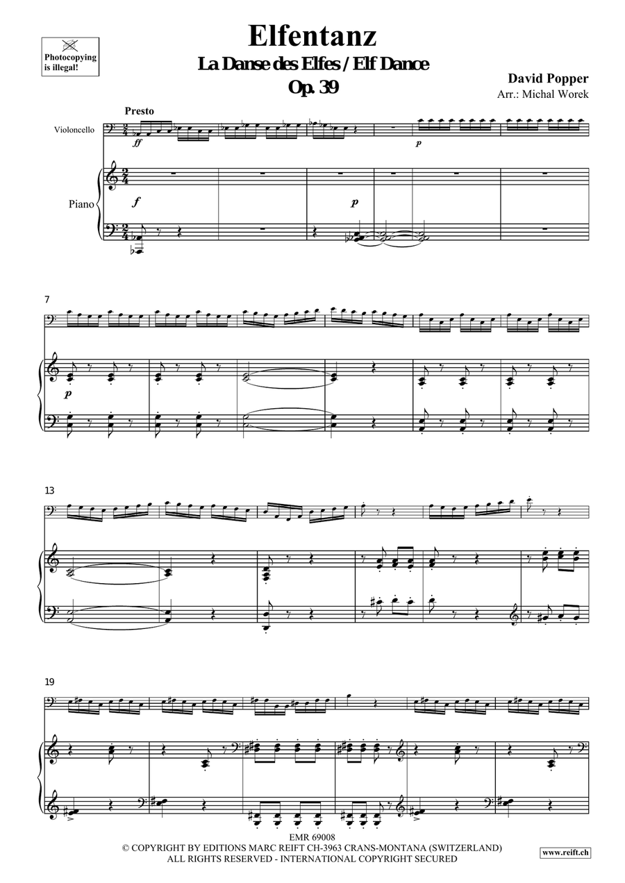 Elfentanz Elfentanz Piano Accompaniment scores gallery preview page 4