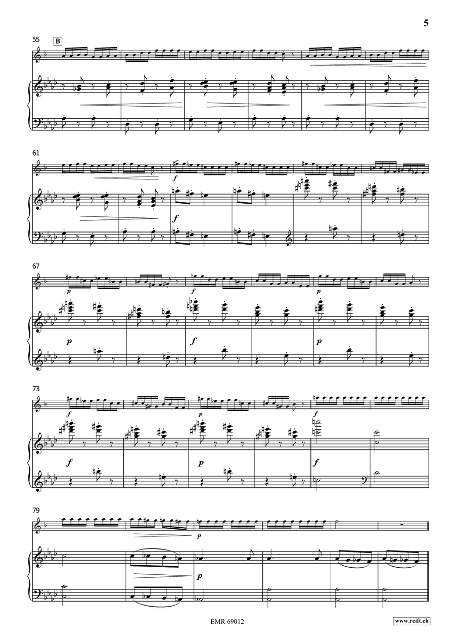 Elfentanz Elfentanz Horn scores gallery preview page 6