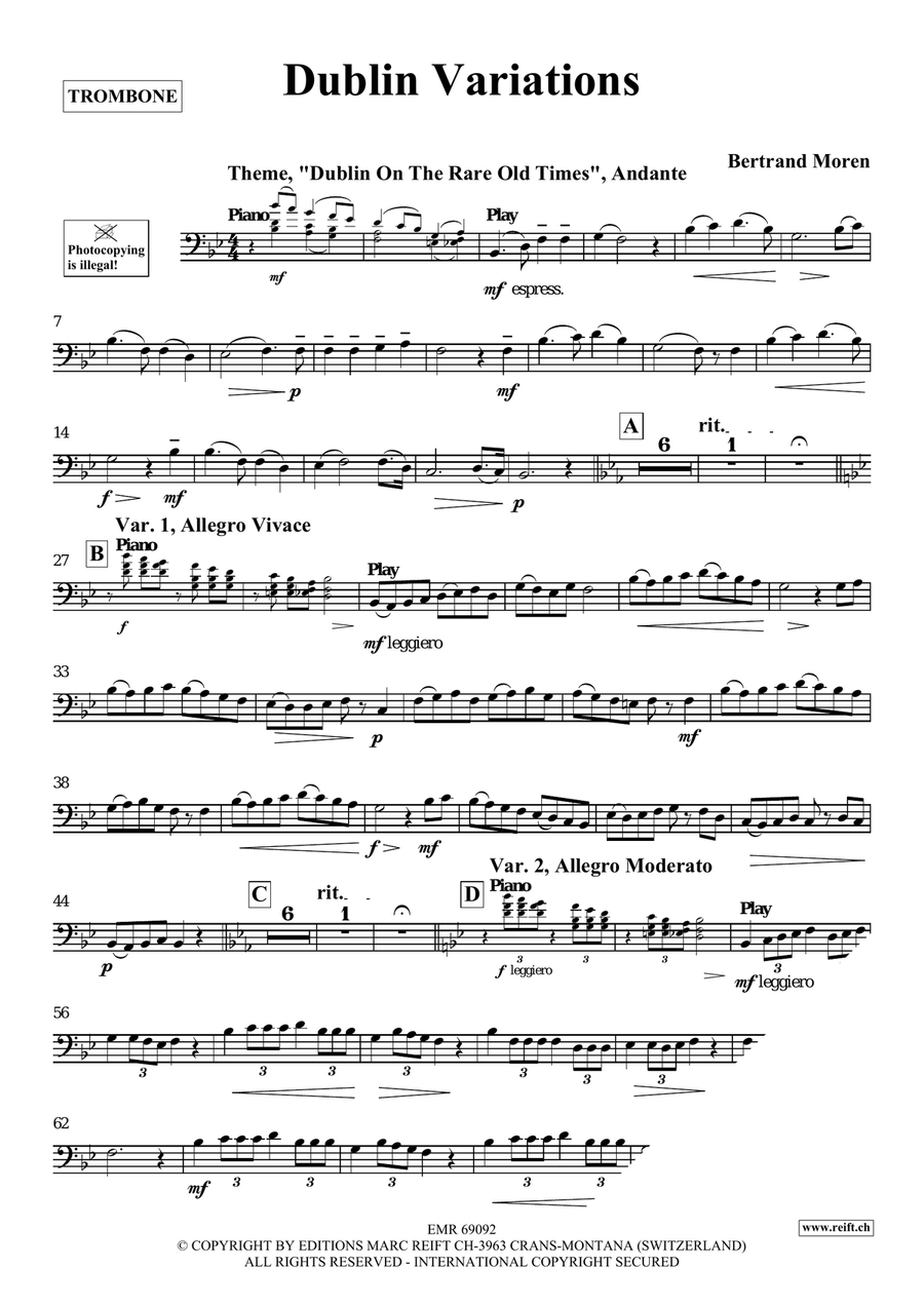 Dublin Variations Dublin Variations Piano Accompaniment scores gallery preview page 4