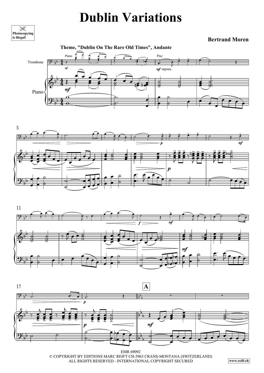 Dublin Variations Dublin Variations Piano Accompaniment scores gallery preview page 5