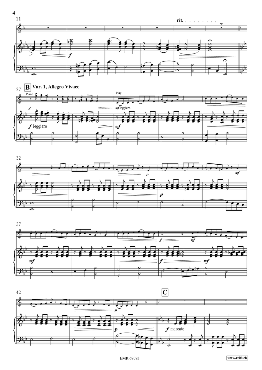 Dublin Variations Dublin Variations Euphonium scores gallery preview page 6