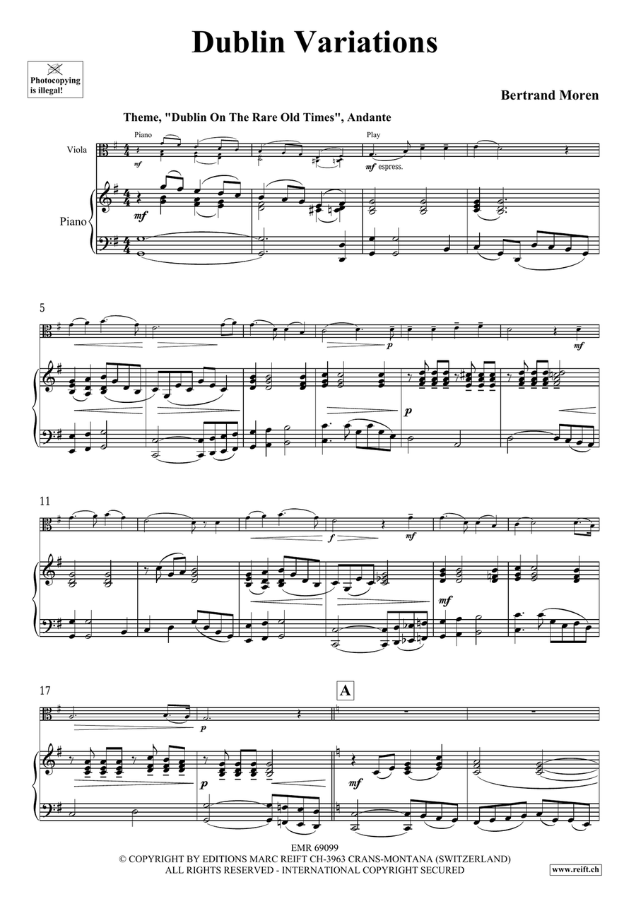 Dublin Variations Dublin Variations Piano Accompaniment scores gallery preview page 5