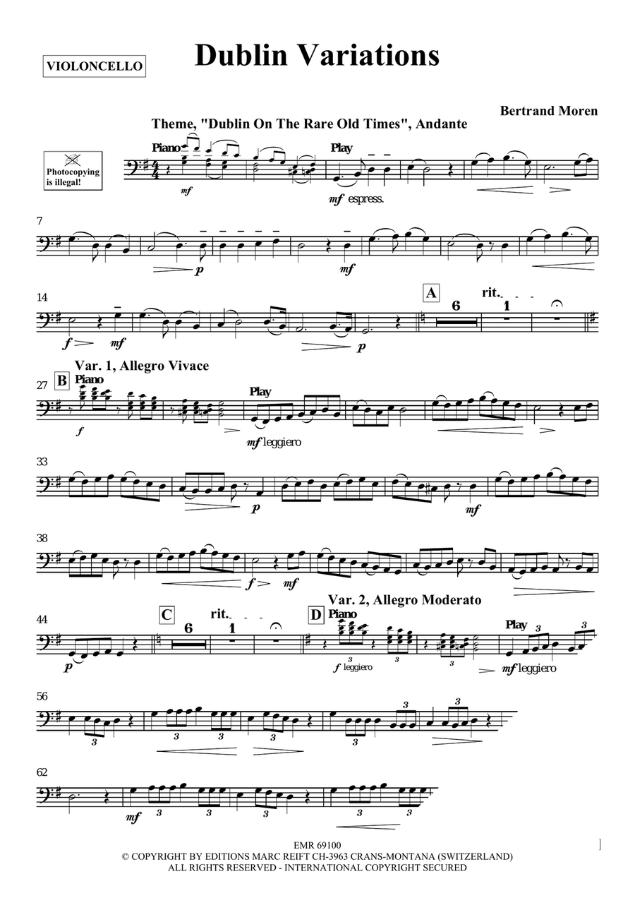 Dublin Variations Dublin Variations Piano Accompaniment scores gallery preview page 4