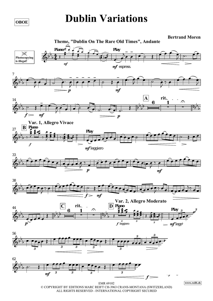 Dublin Variations Dublin Variations Piano Accompaniment scores gallery preview page 4