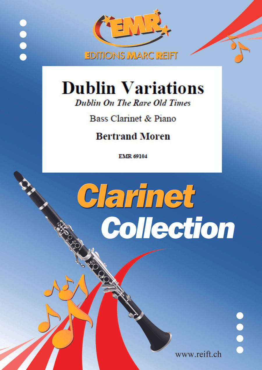 Dublin Variations Dublin Variations Bass Clarinet scores gallery preview page 1