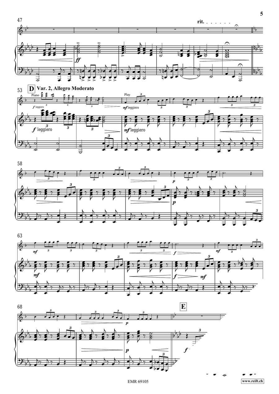 Dublin Variations Dublin Variations Soprano Saxophone scores gallery preview page 7