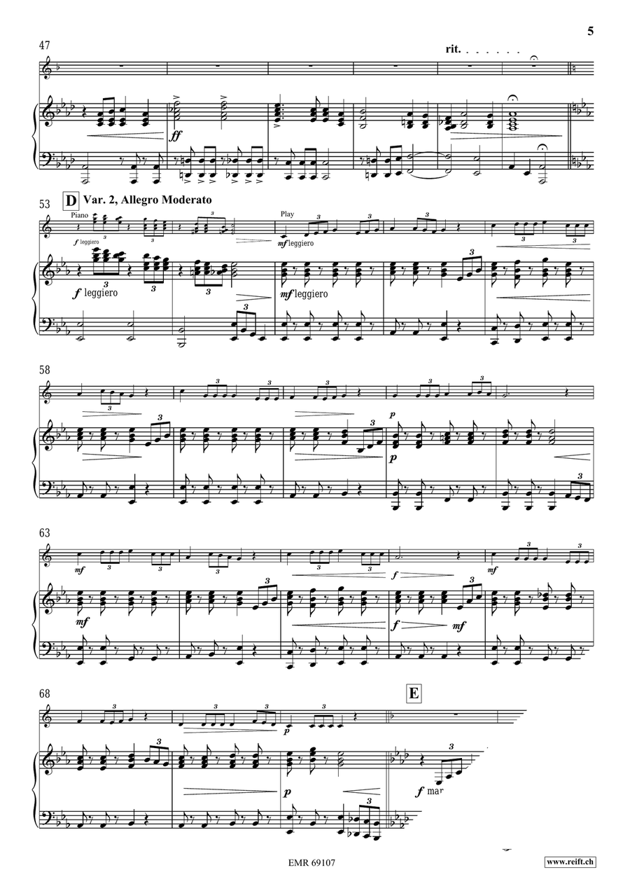 Dublin Variations Dublin Variations Baritone Saxophone scores gallery preview page 7