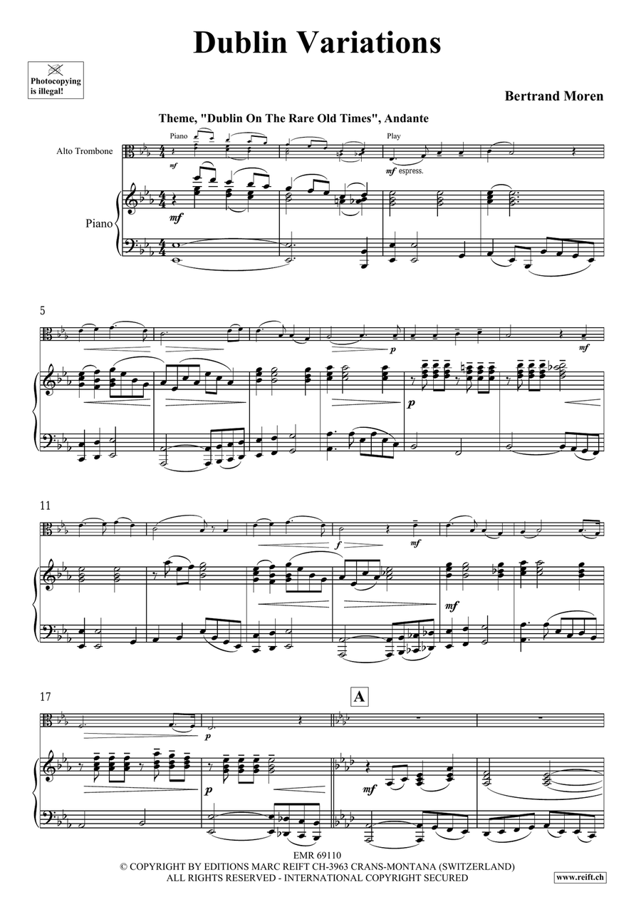 Dublin Variations Dublin Variations Piano Accompaniment scores gallery preview page 5