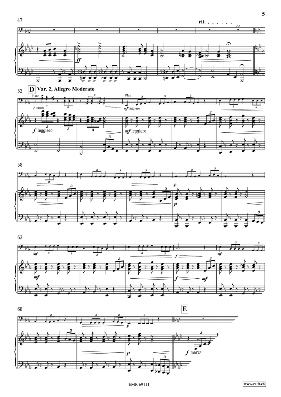 Dublin Variations Dublin Variations Bass Trombone scores gallery preview page 7