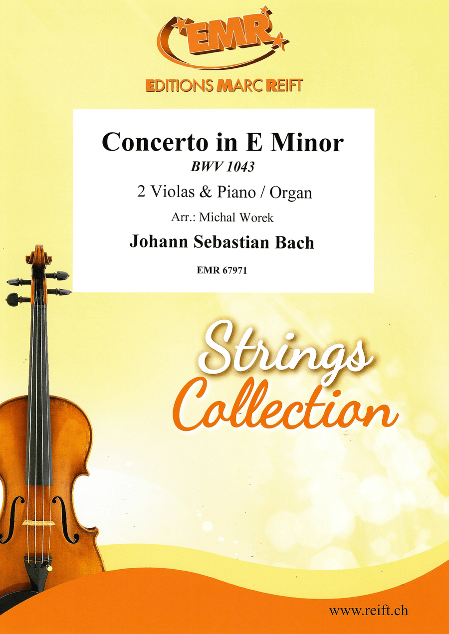 Concerto in E Minor Concerto in E Minor Viola scores gallery preview page 1
