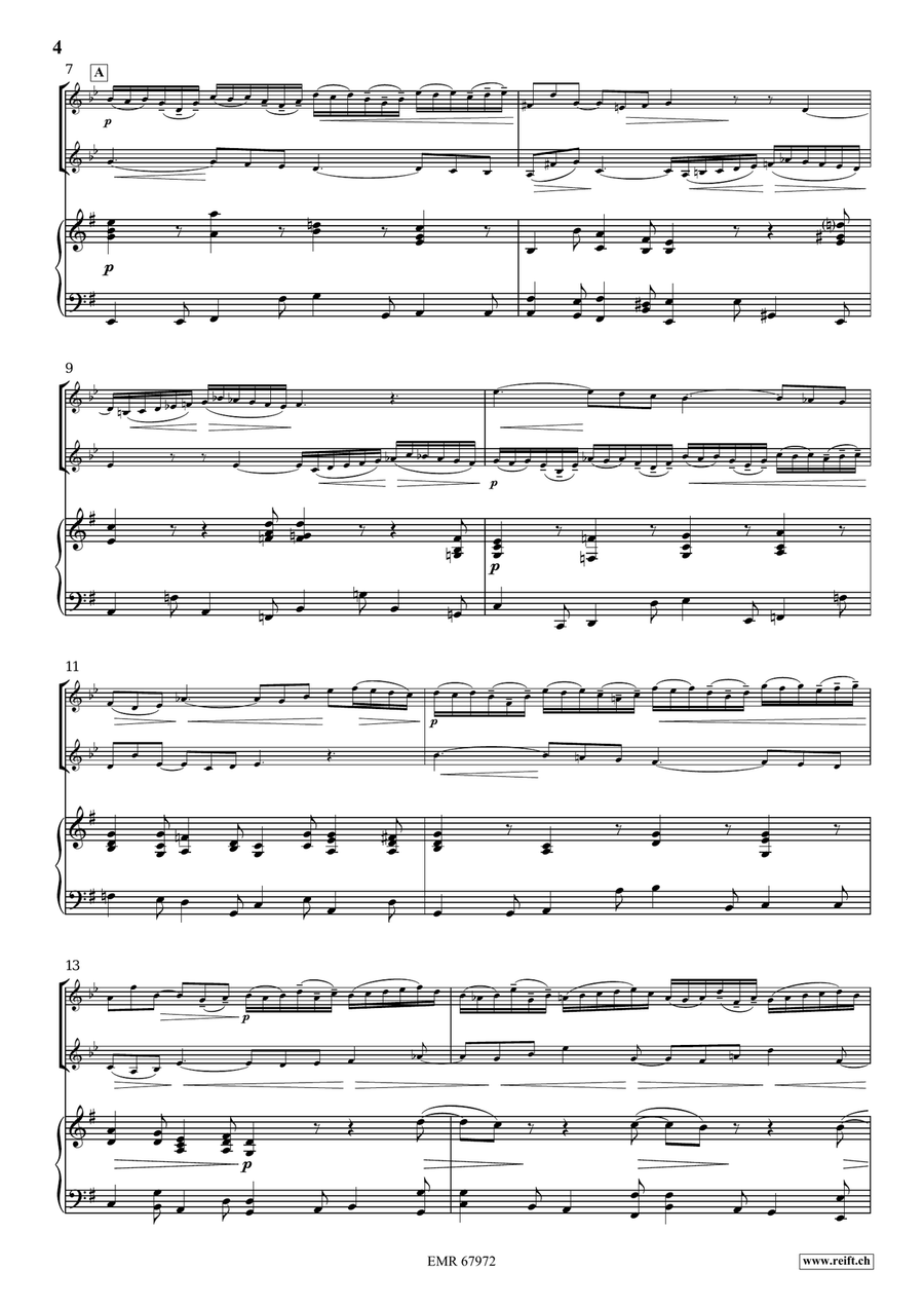 Concerto in E Minor Concerto in E Minor Piccolo Trumpet scores gallery preview page 4