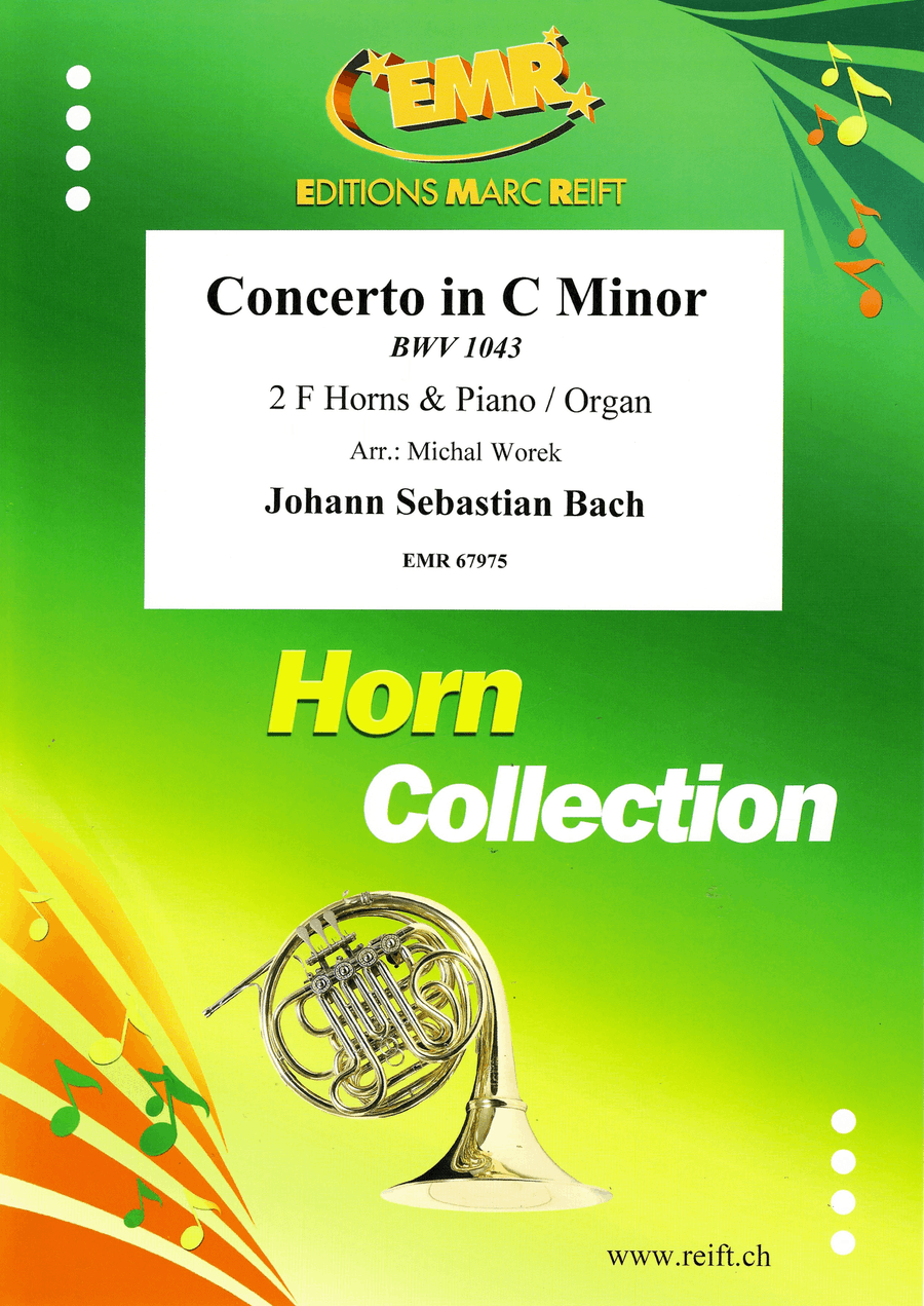 Concerto in C Minor Concerto in C Minor Horn scores gallery preview page 1