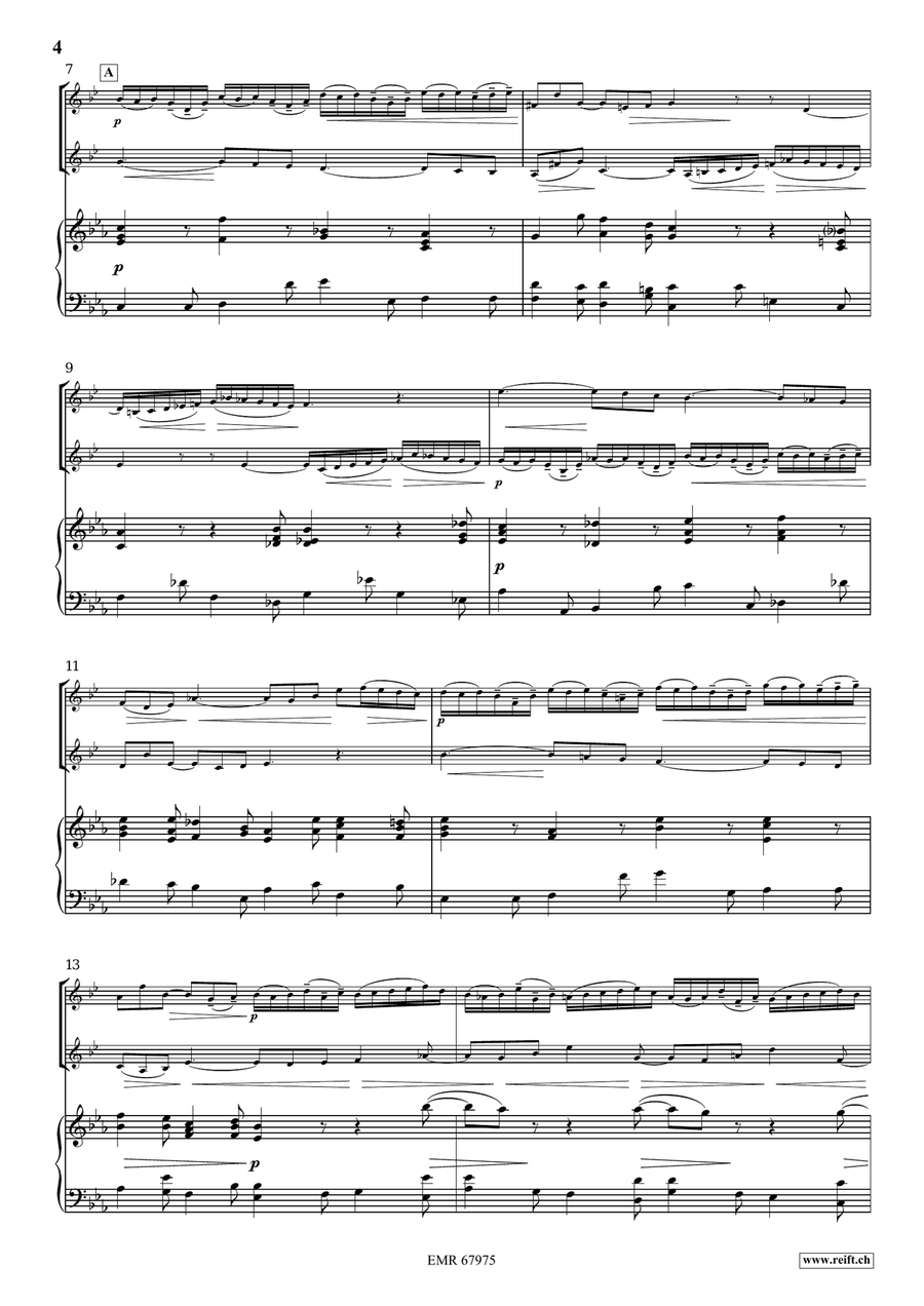 Concerto in C Minor Concerto in C Minor Horn scores gallery preview page 4
