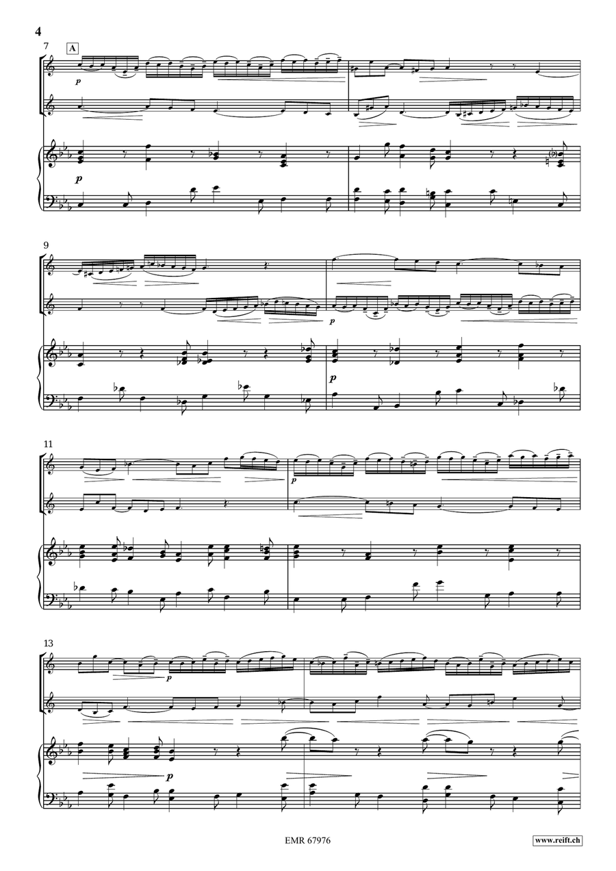 Concerto in C Minor by Johann Sebastian Bach Horn - Sheet Music page 4