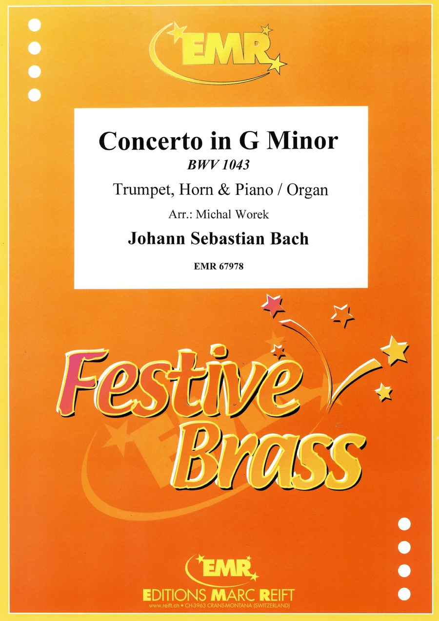 Concerto in G Minor Concerto in G Minor Horn scores gallery preview page 1