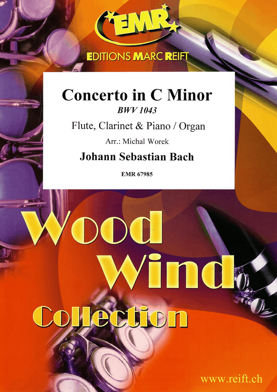 Concerto in C Minor Concerto in C Minor Clarinet scores gallery preview page 1